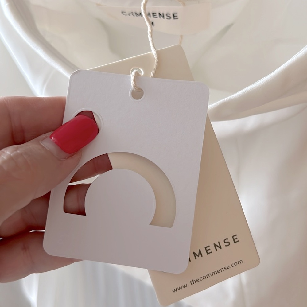 Commense Strapless Pleated Maxi Dress in White - Picture 10 of 11